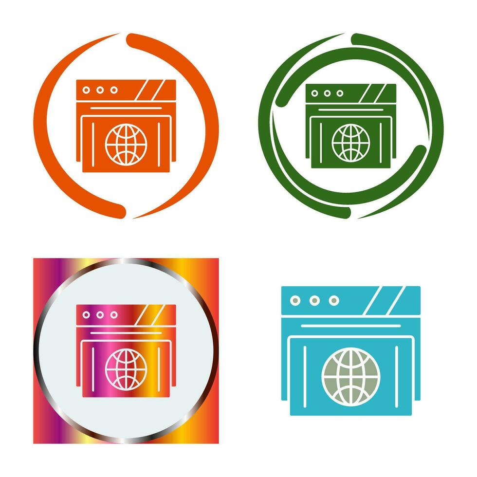 Browser Vector Icon