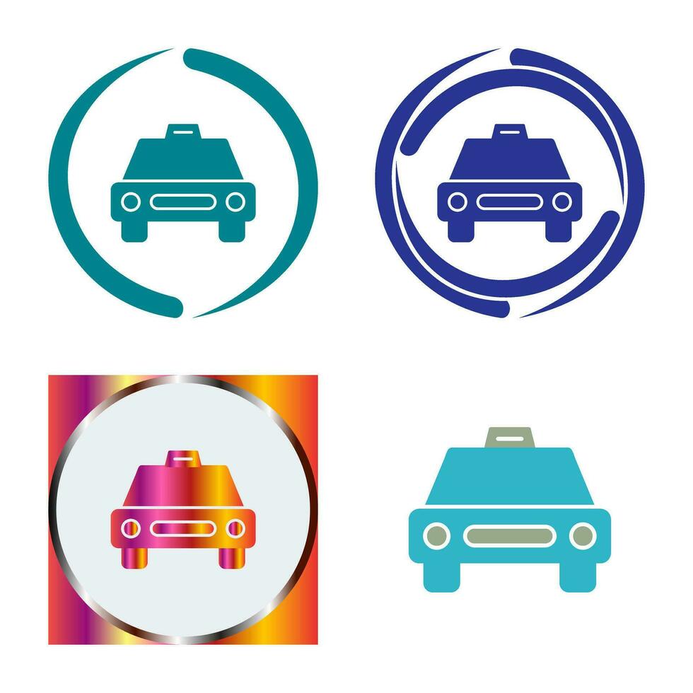 Cab Vector Icon