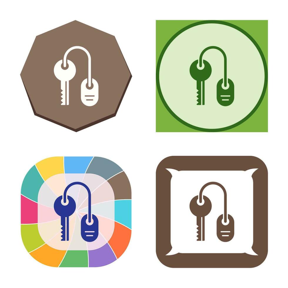 Room key Vector Icon