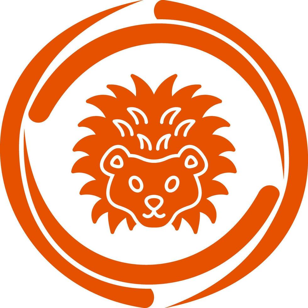 Hedgehog Vector Icon