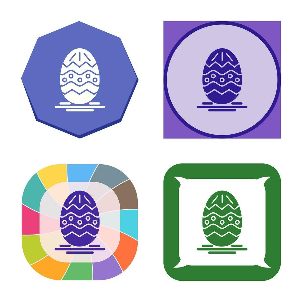 Easter Egg Vector Icon