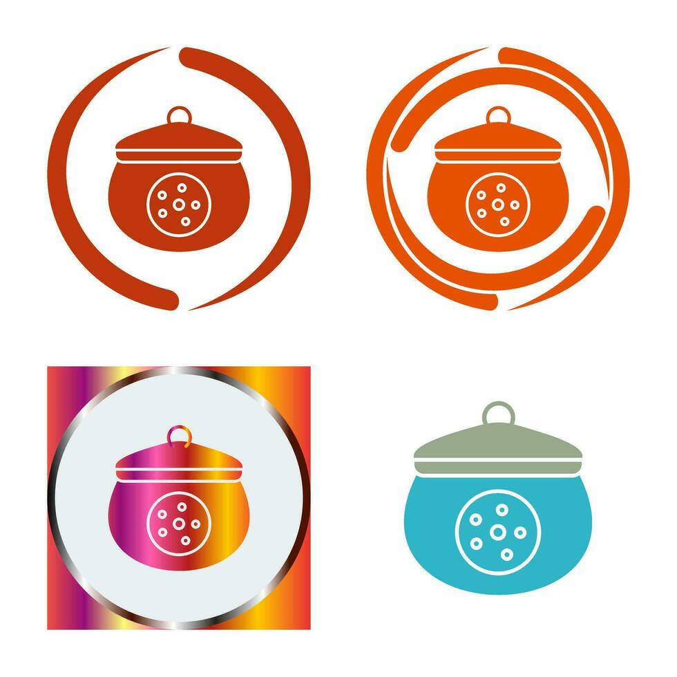 Cookie Jar Vector Icon