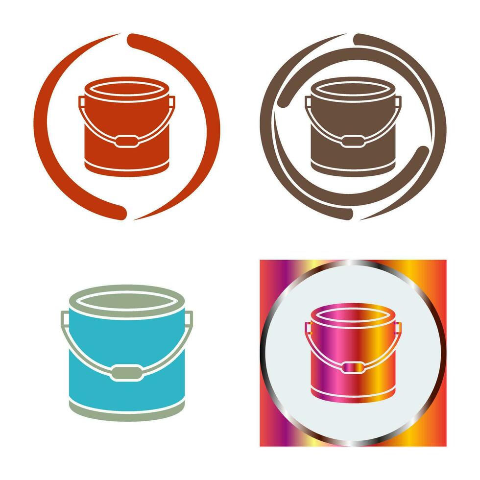 Paint Bucket Vector Icon