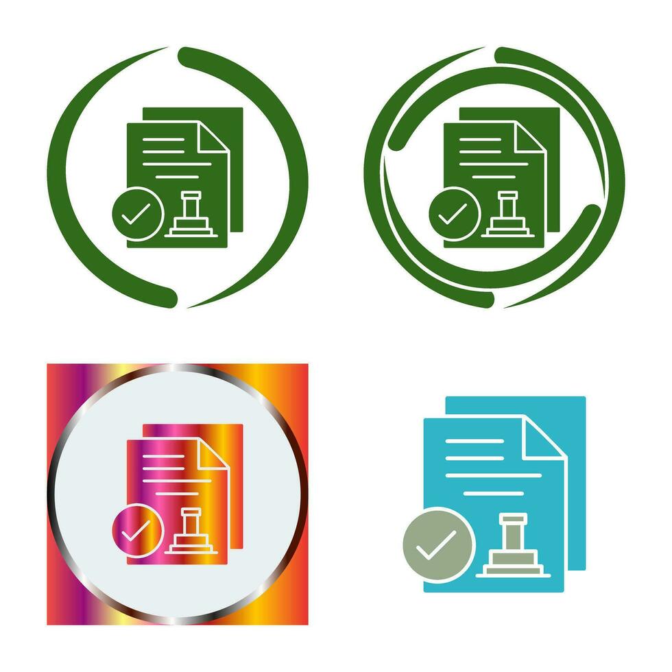 Approved Vector Icon