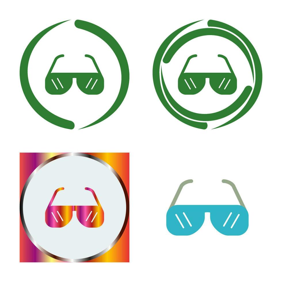 Sun Glasses Vector Icon