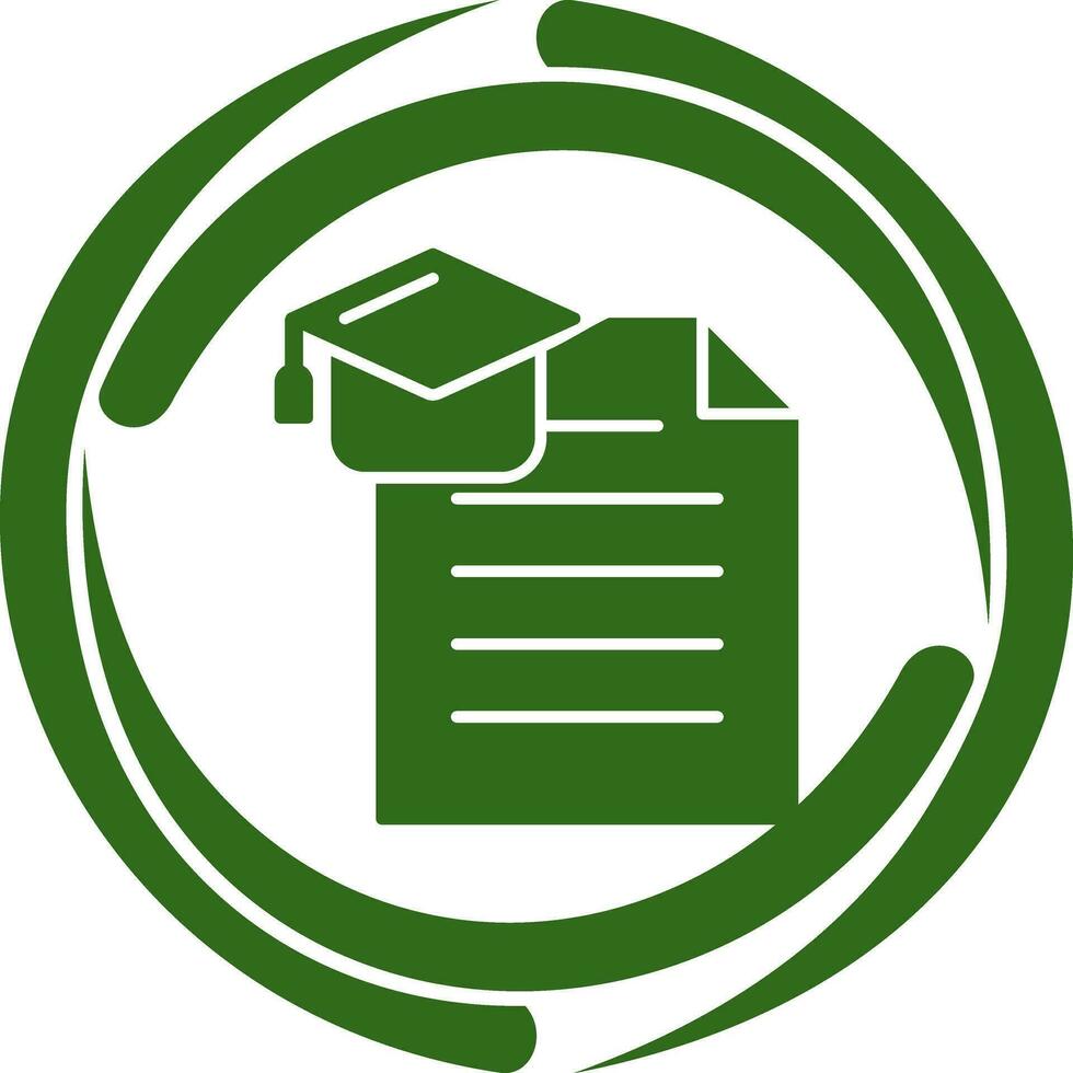 Degree Vector Icon