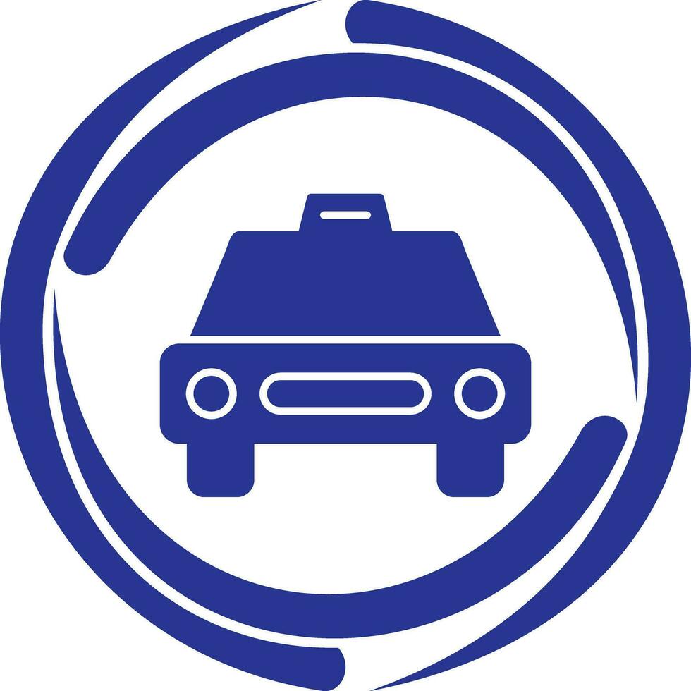 Cab Vector Icon