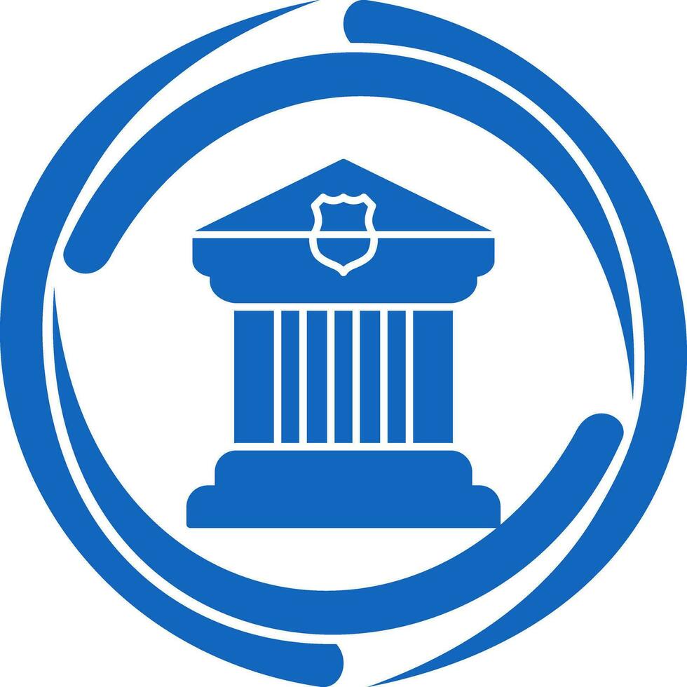 Courthouse Vector Icon