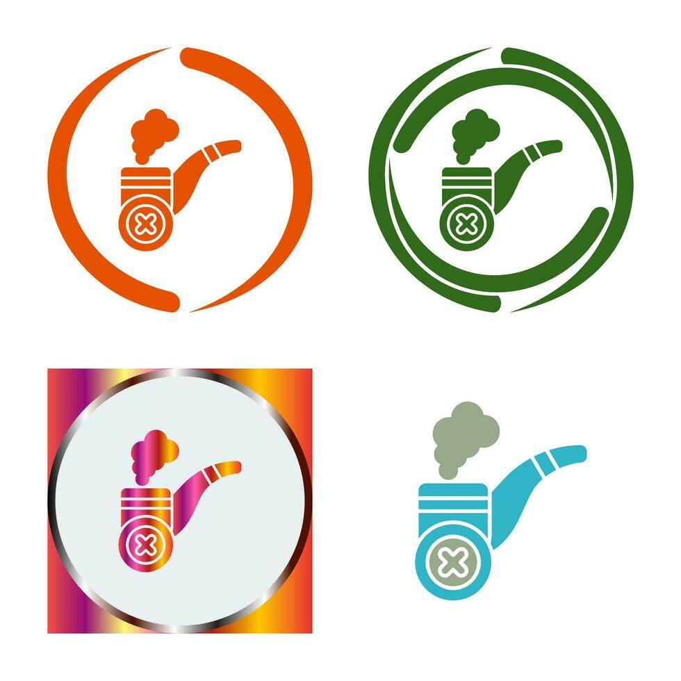No Cigar Vector Icon