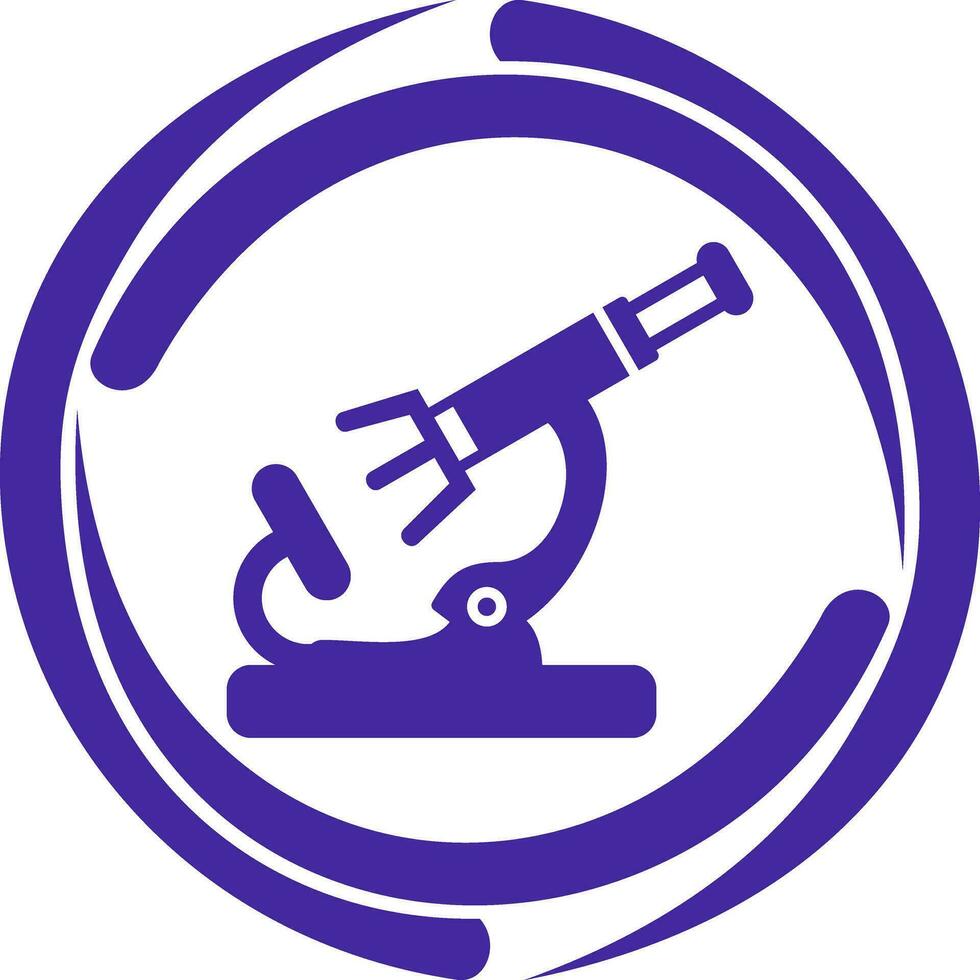 Microscope Vector Icon