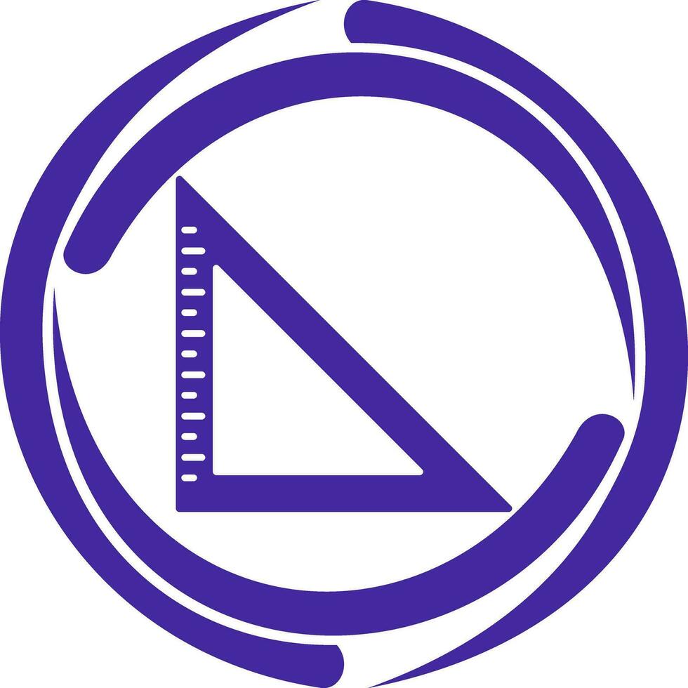 Set Square Vector Icon