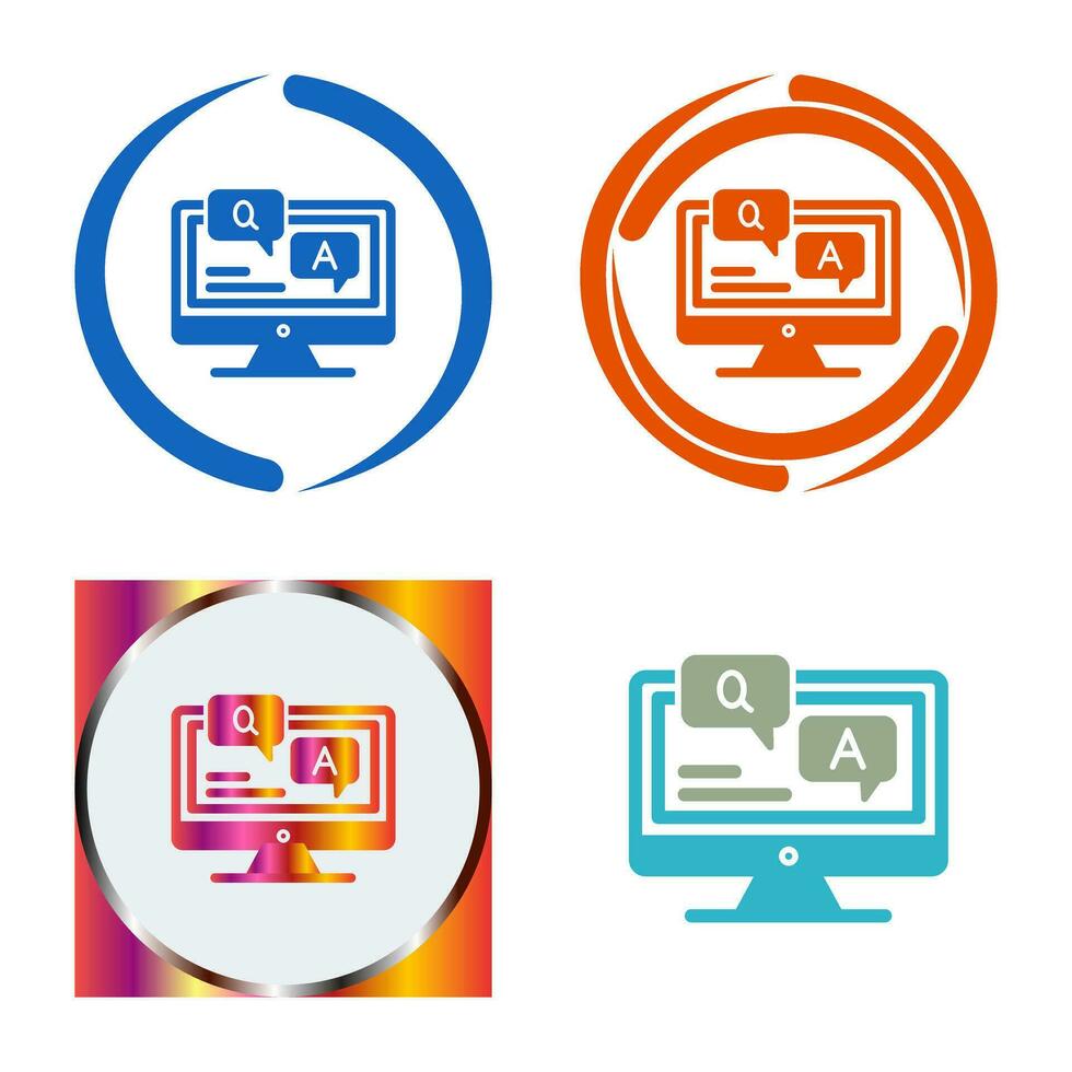 Faq Vector Icon