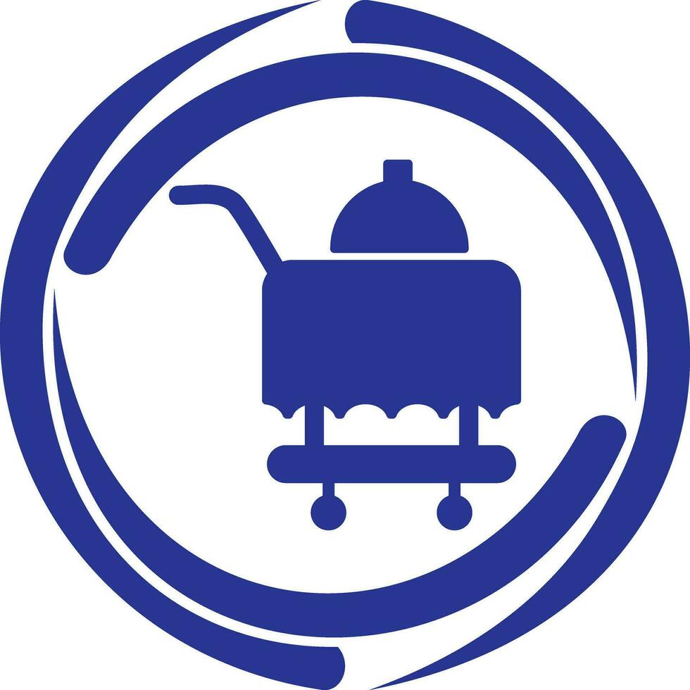 Room Service Vector Icon