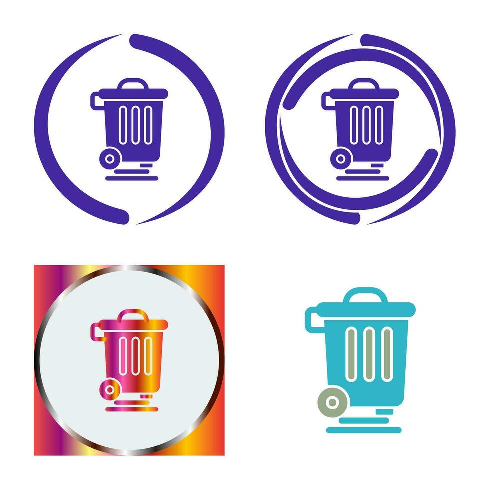 Dustbin Vector Icon