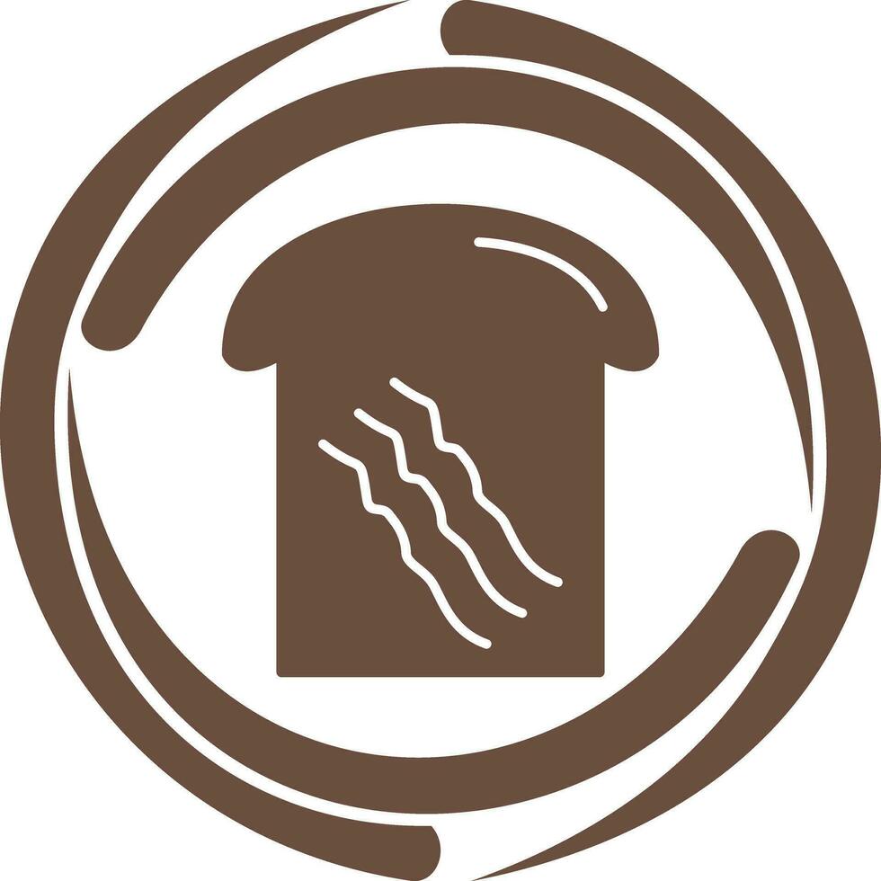 Toast Vector Icon