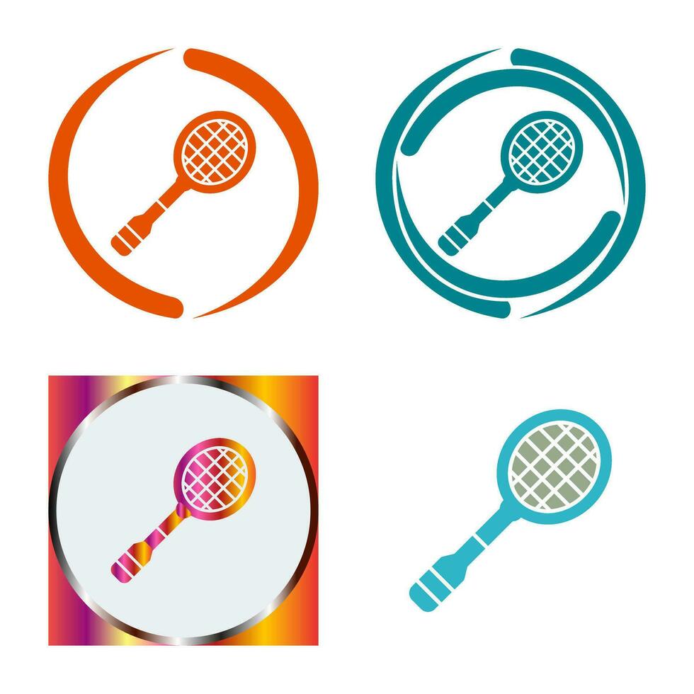 Racket Vector Icon