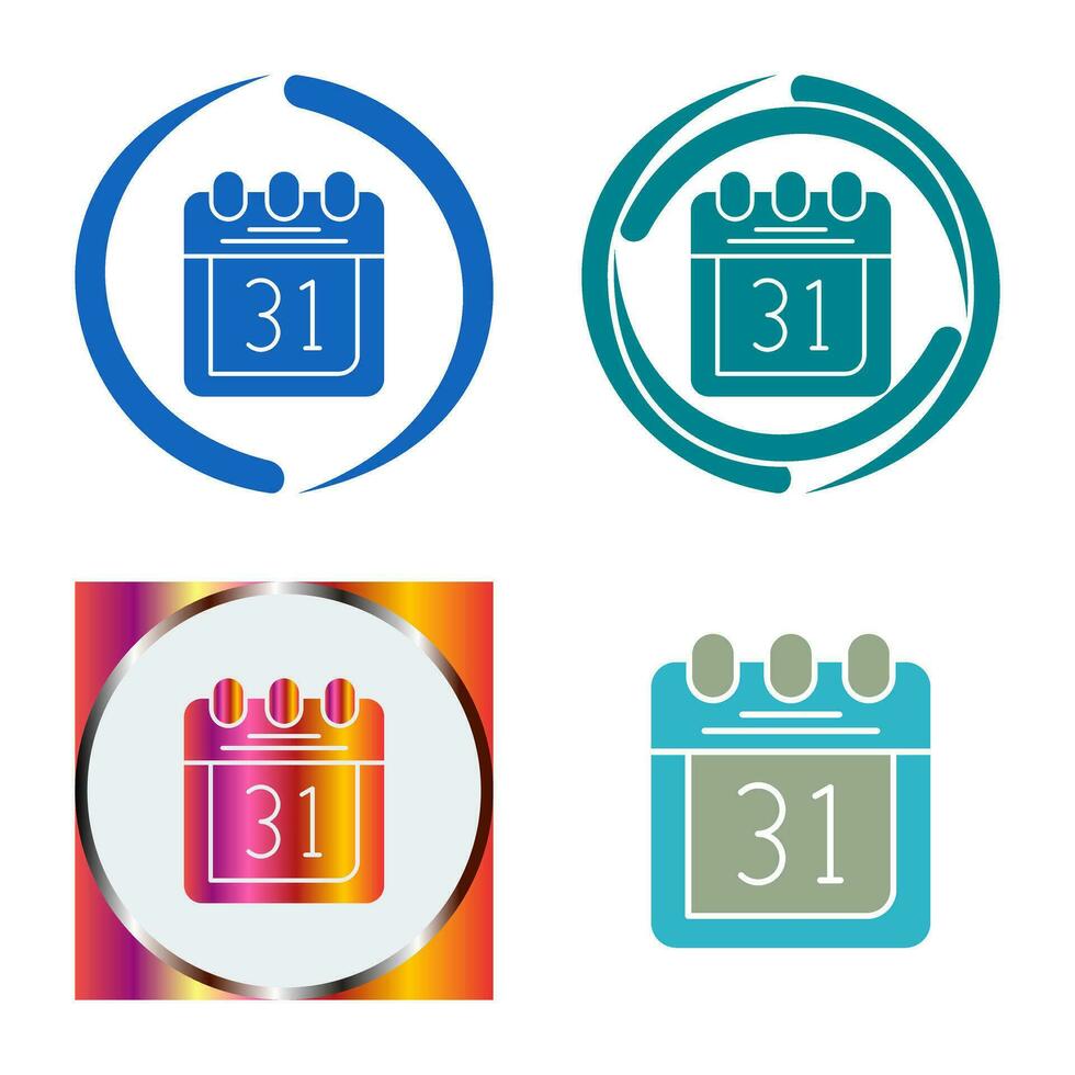 Calendar Vector Icon