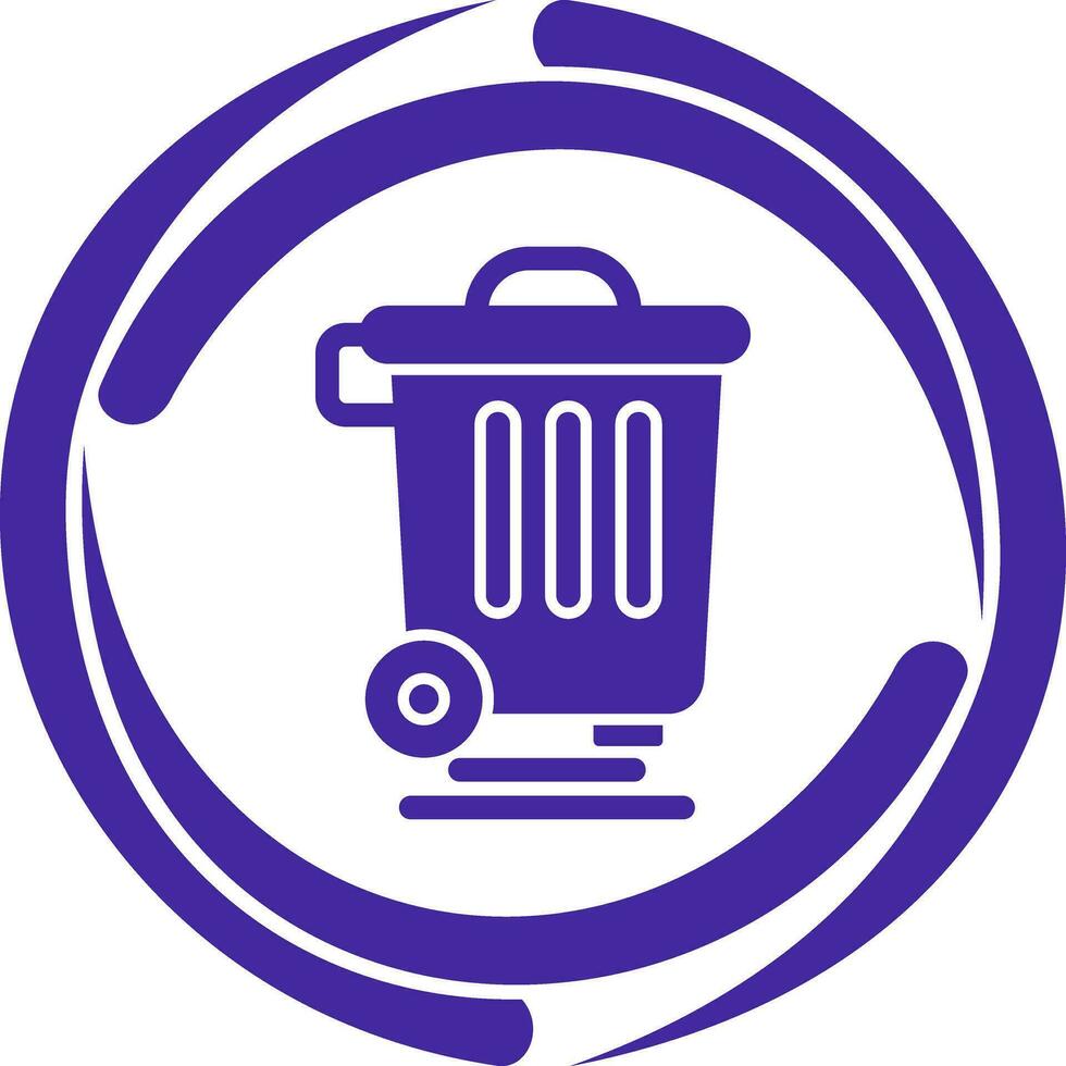 Dustbin Vector Icon