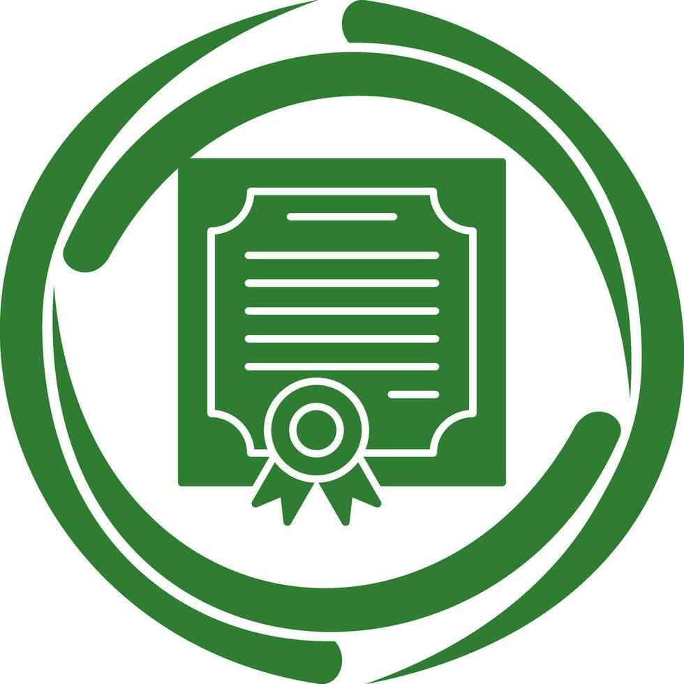 Certificate Vector Icon