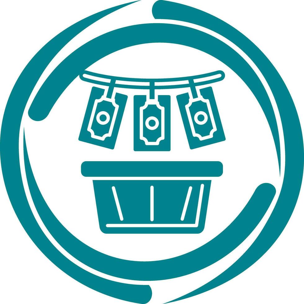 Money Loundering Vector Icon