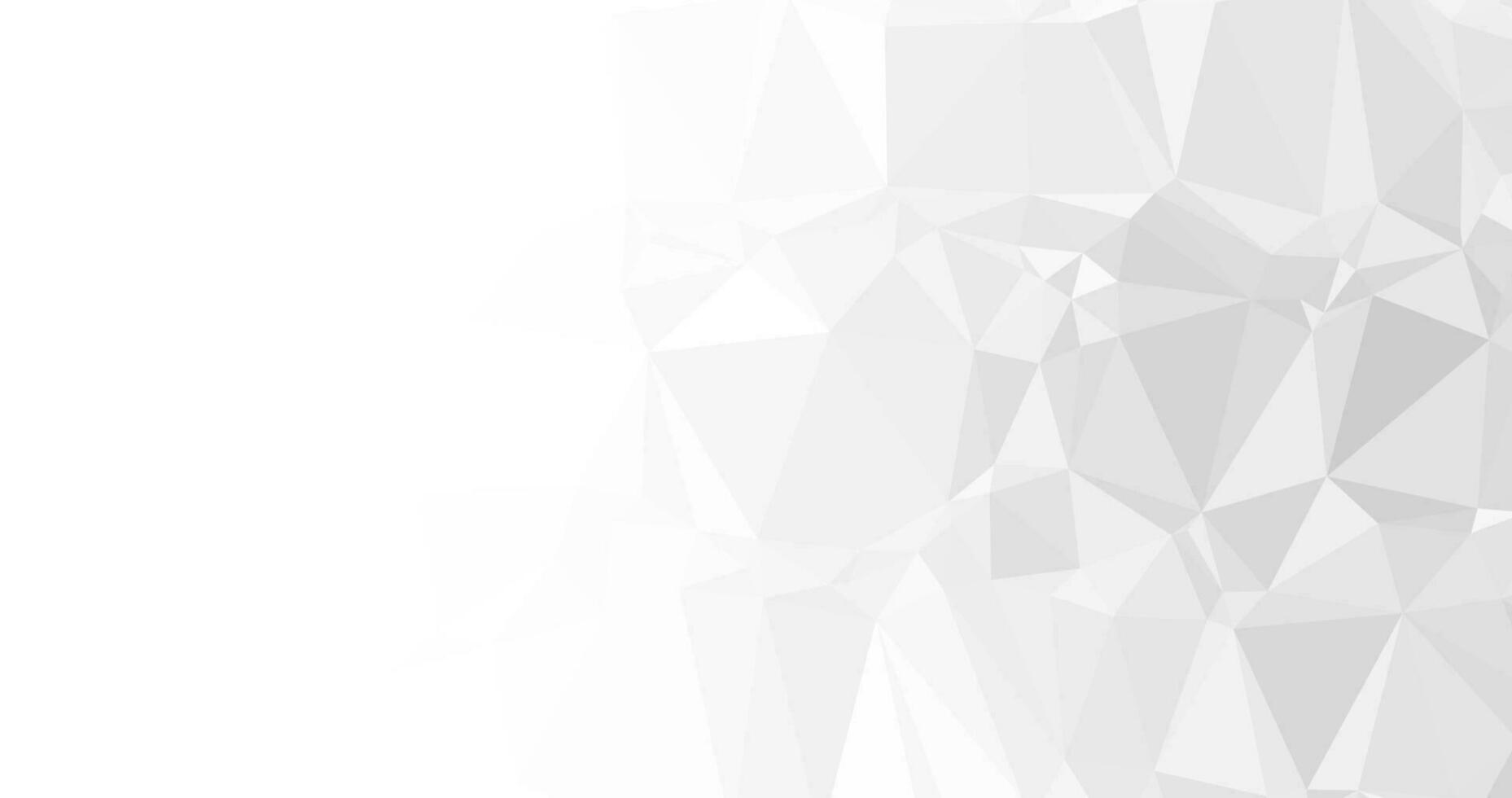 abstract elegant white and grey background with triangles shape vector