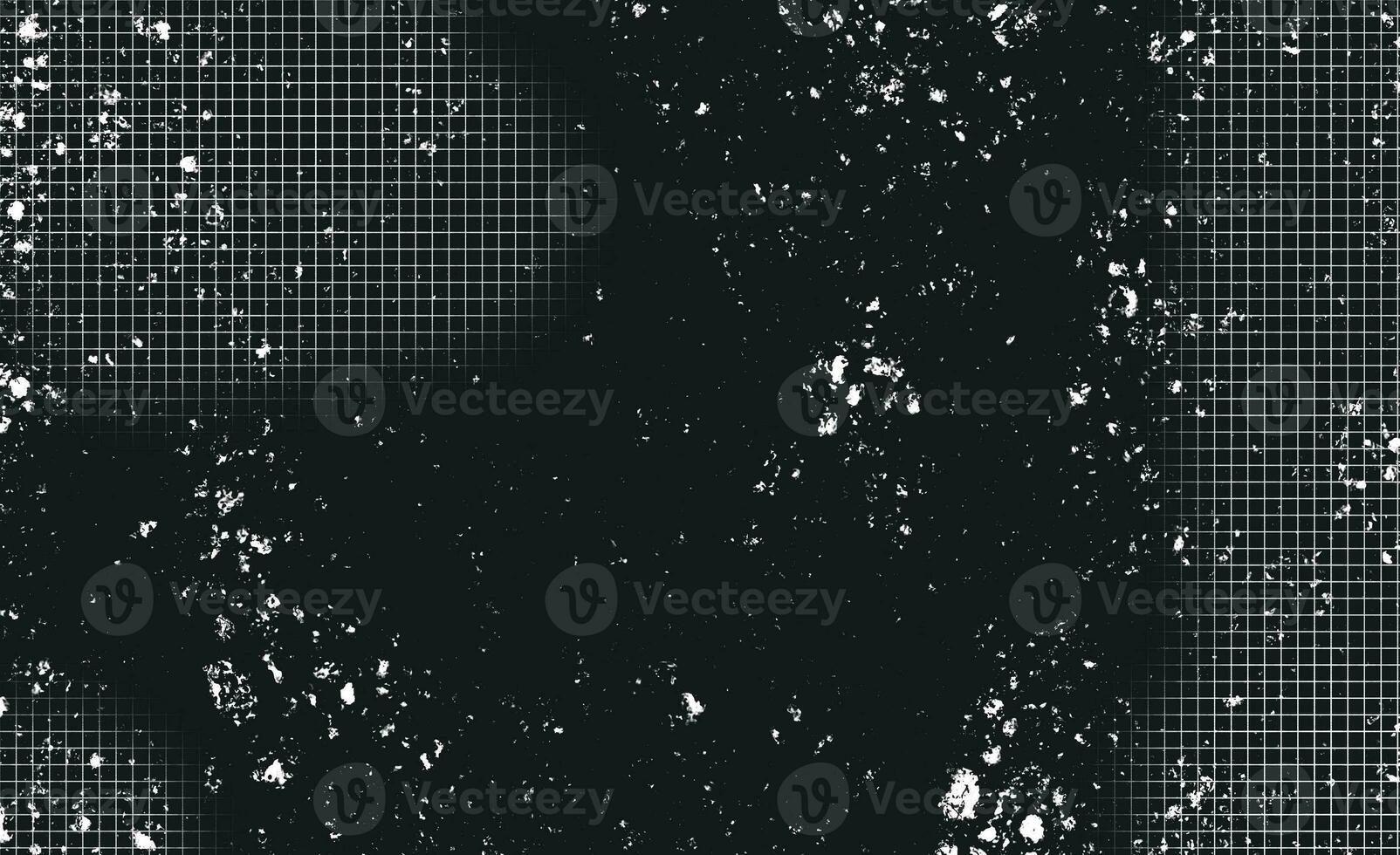 Grunge black and white pattern. Monochrome particles abstract texture. Background of cracks, scuffs, chips, stains, ink spots, lines. Dark design background surface. photo