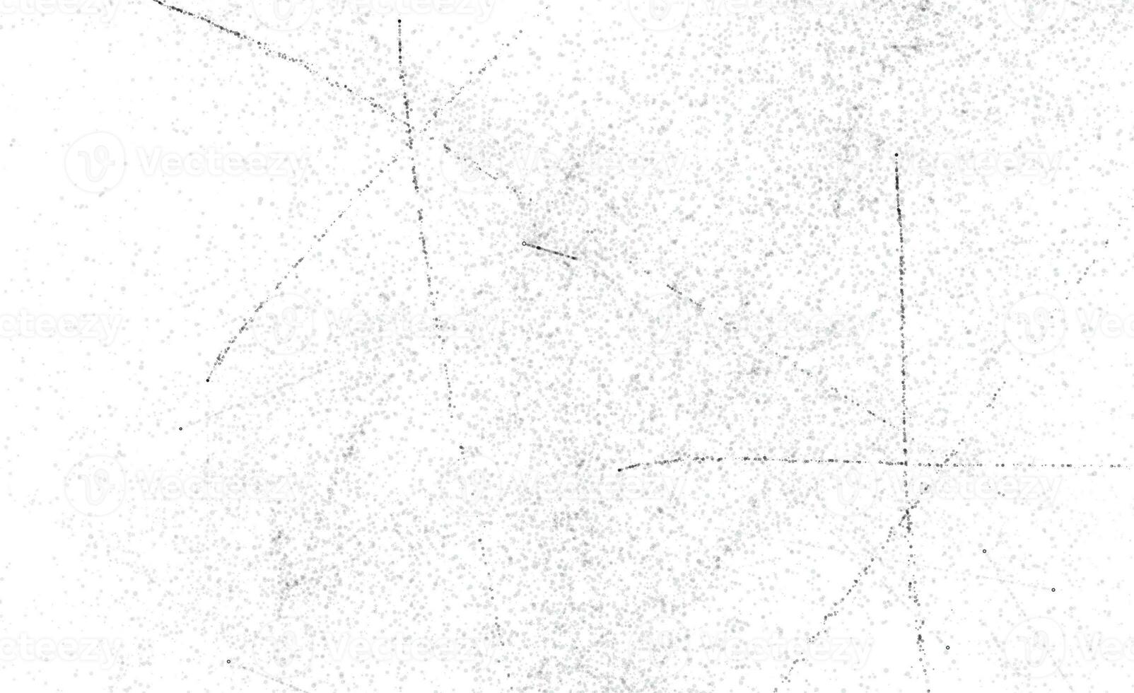 Grunge black and white pattern. Monochrome particles abstract texture. Background of cracks, scuffs, chips, stains, ink spots, lines. Dark design background surface. photo