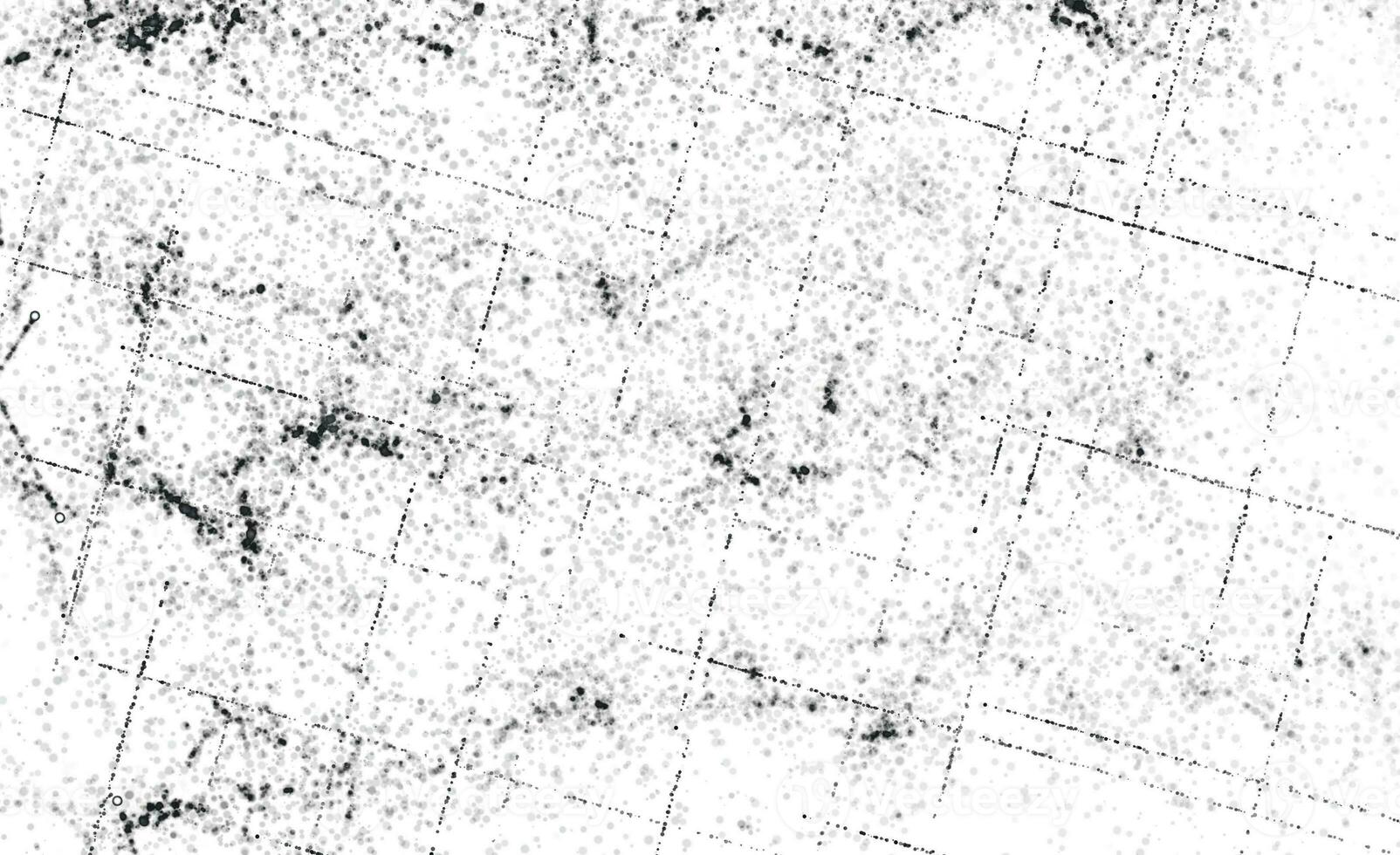 Dark Messy Dust Overlay Distress Background. Easy To Create Abstract Dotted, Scratched, Vintage Effect With Noise And Grain photo