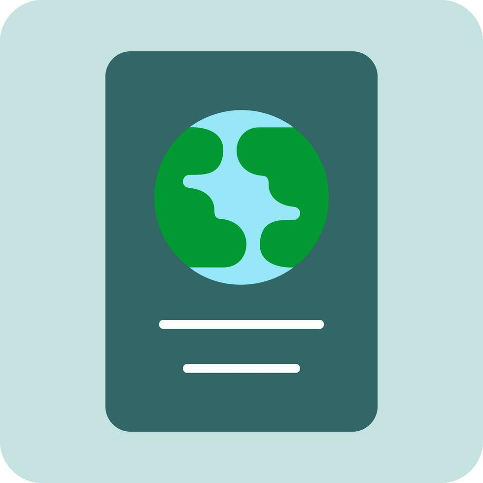 International Passport Vector Icon