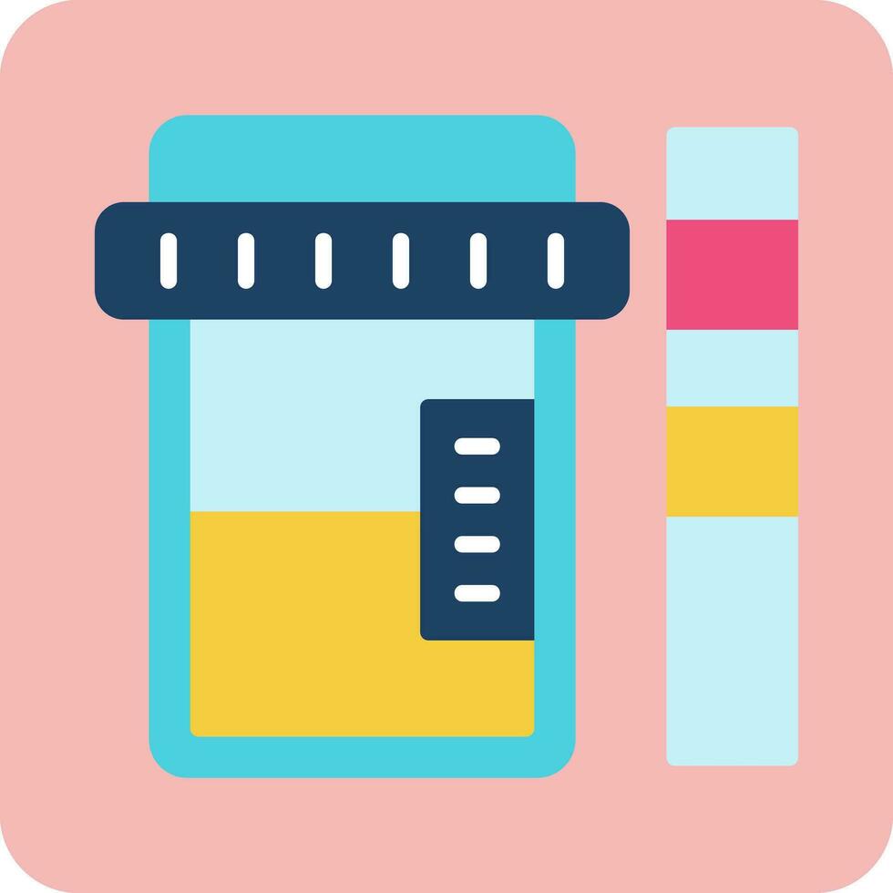 Urine Sample Vector Icon