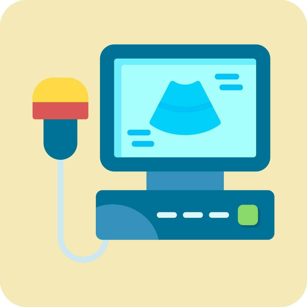 Ultrasonography Vector Icon