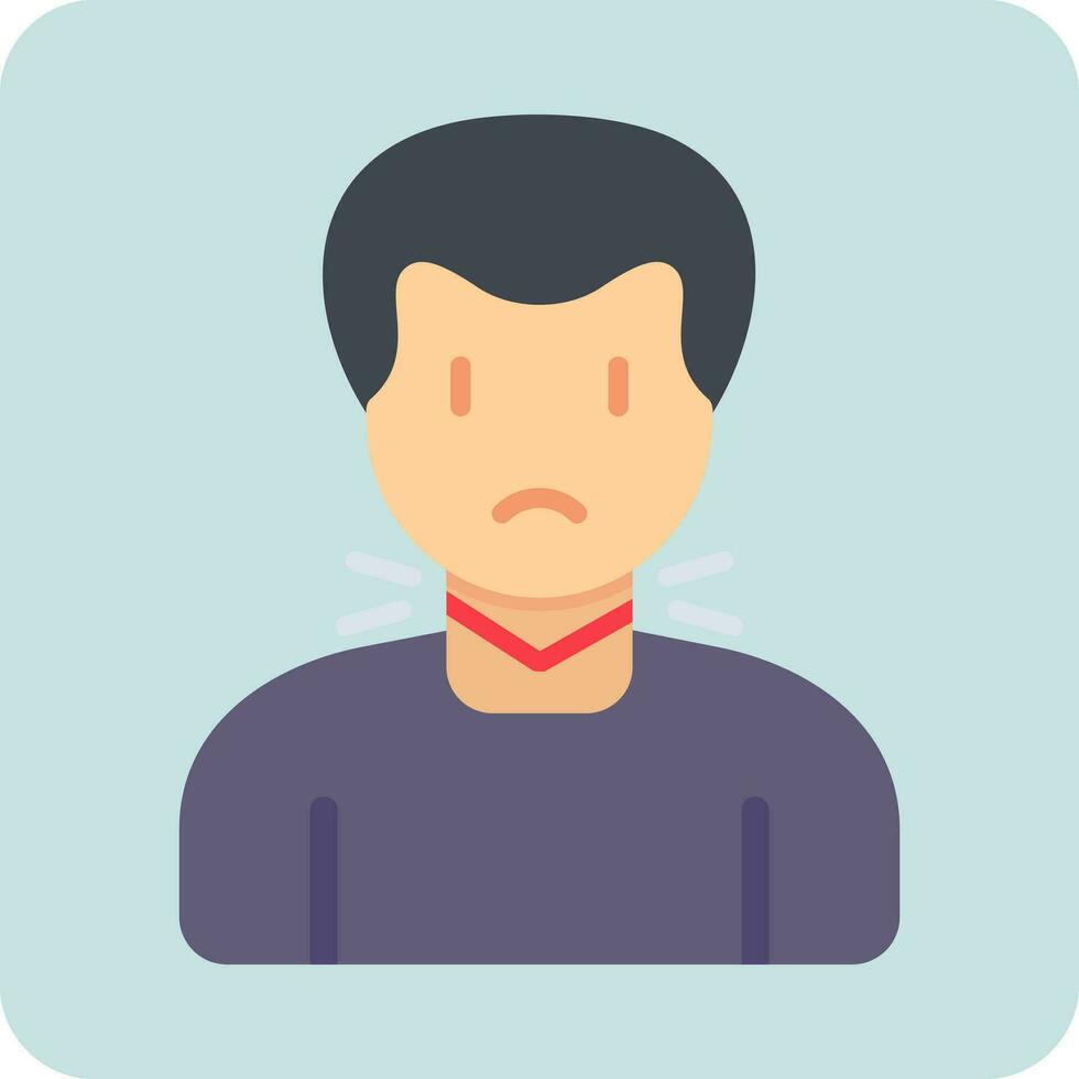 Thyroid Vector Icon