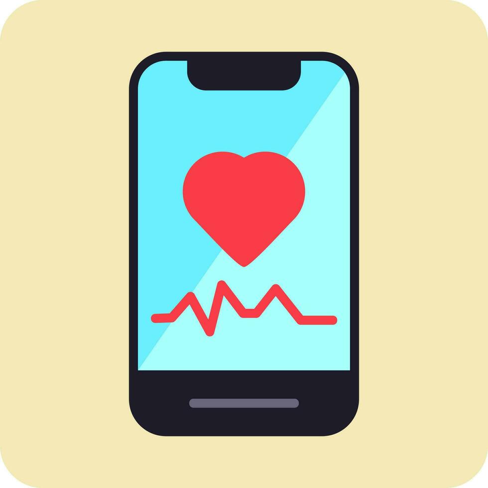 Heart Rate Vector Icon