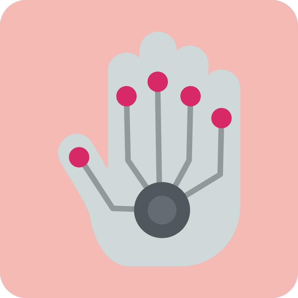 Wired Gloves Vector Icon