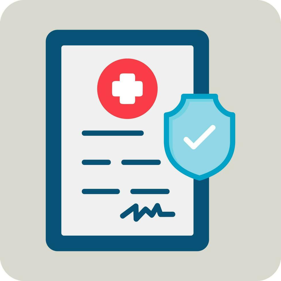 Health Insurance Vector Icon