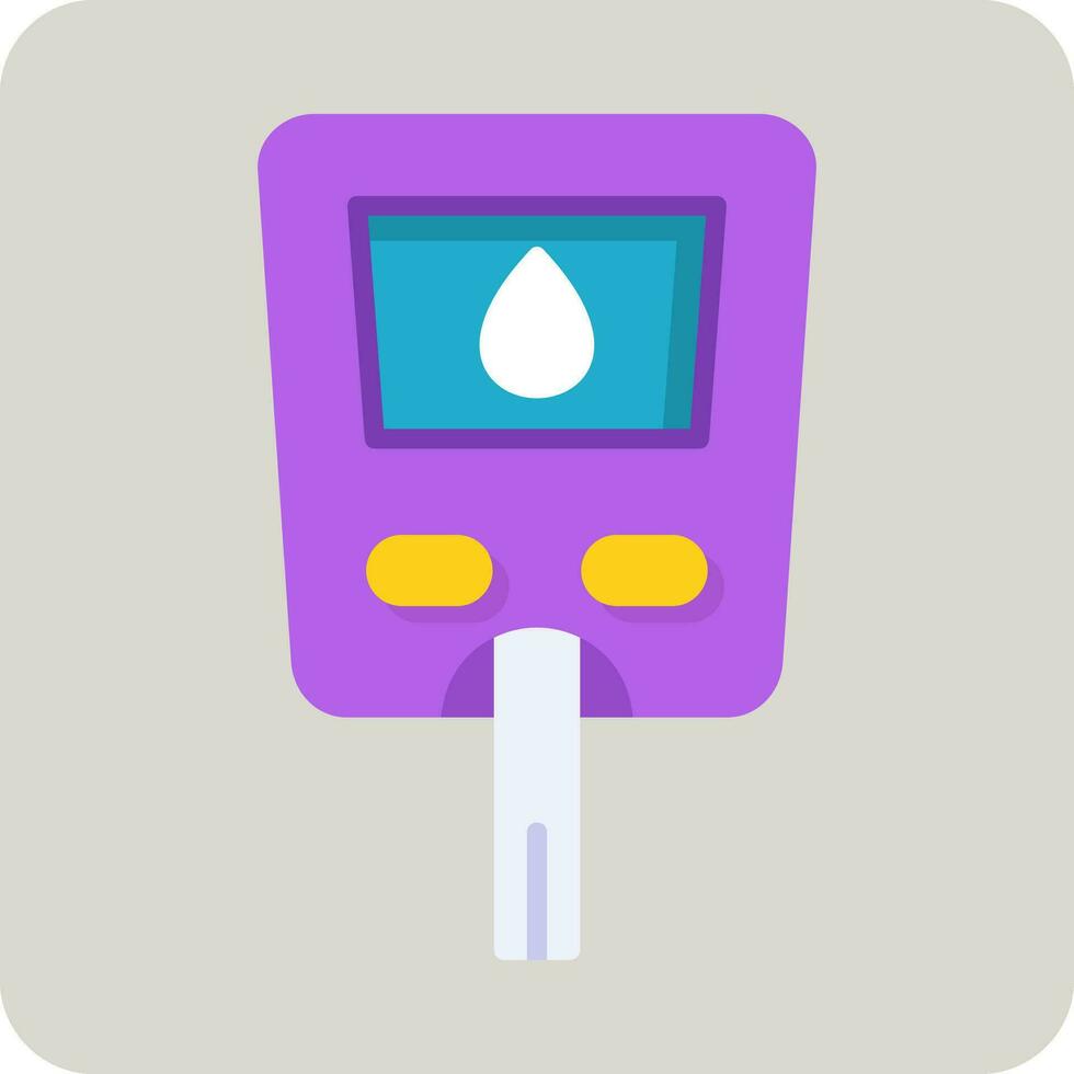 Glucose Meter Vector Icon