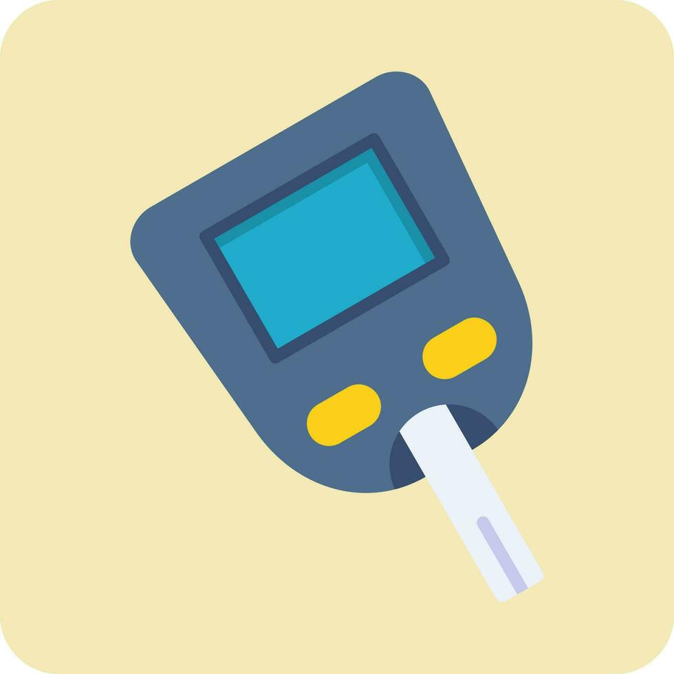 Glucose Meter Vector Icon