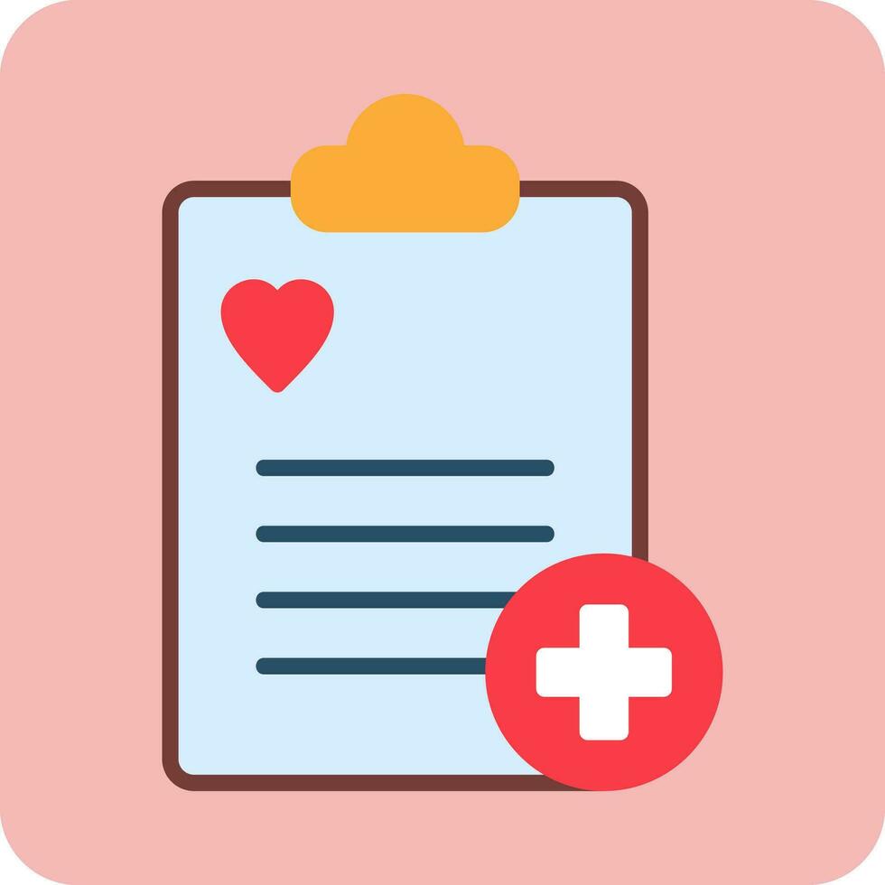 Health Report Vector Icon