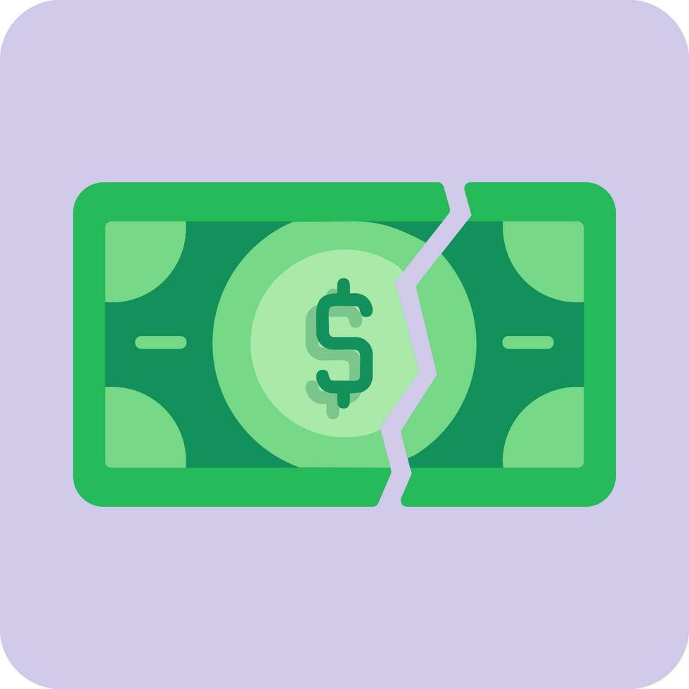 Bankruptcy Vector Icon