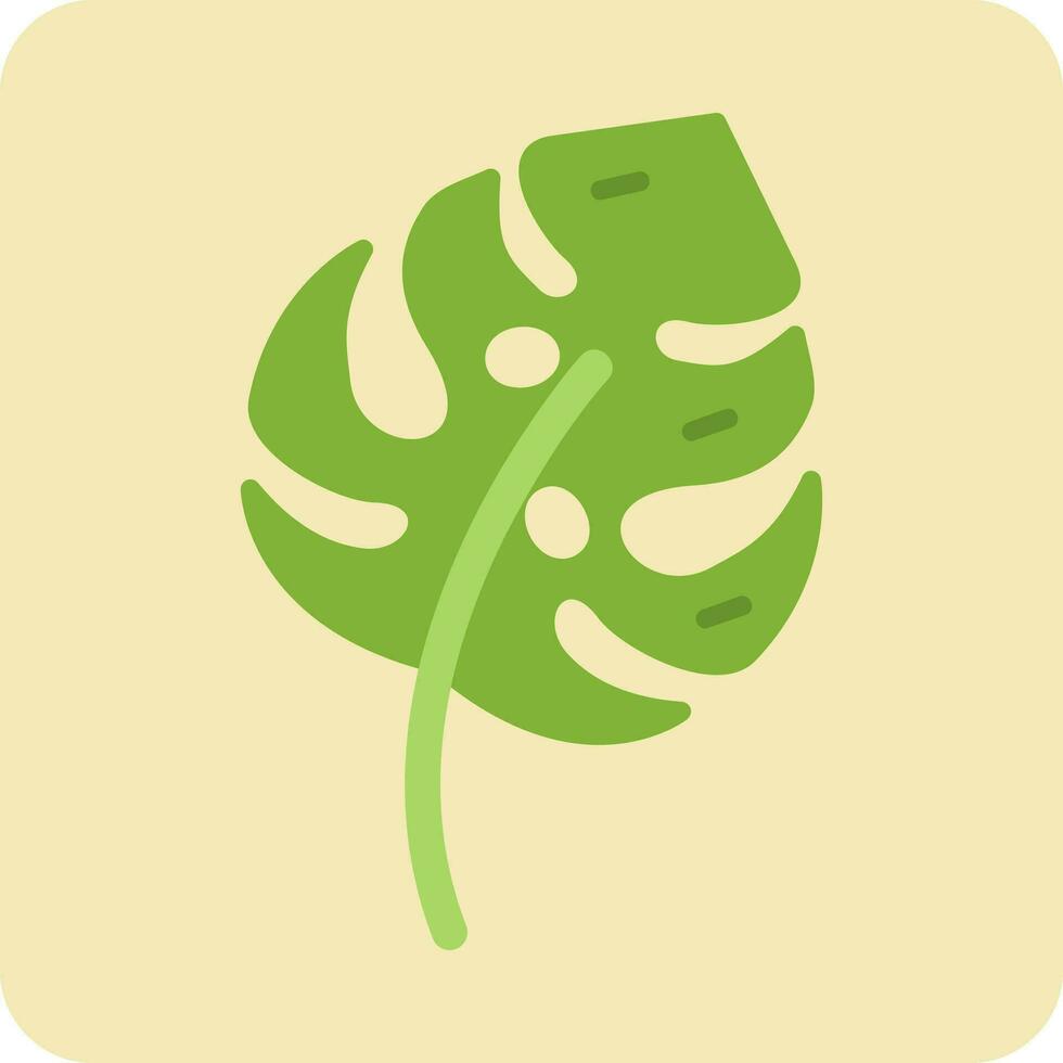 Monstera Deliciosa Vector Icon