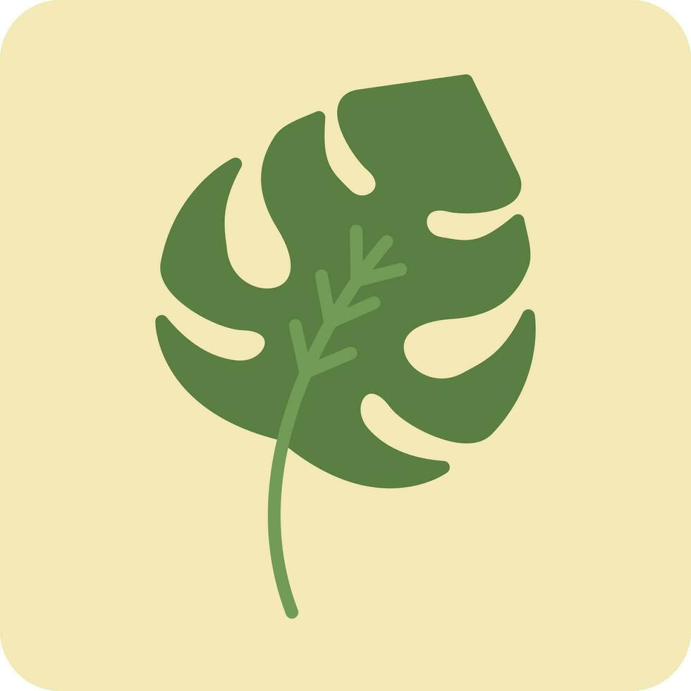 Philodendron Vector Icon