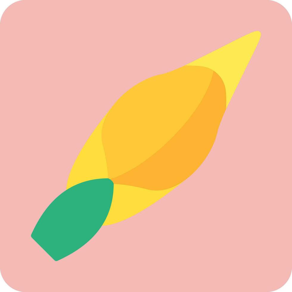 Colocasia Esculenta Vector Icon