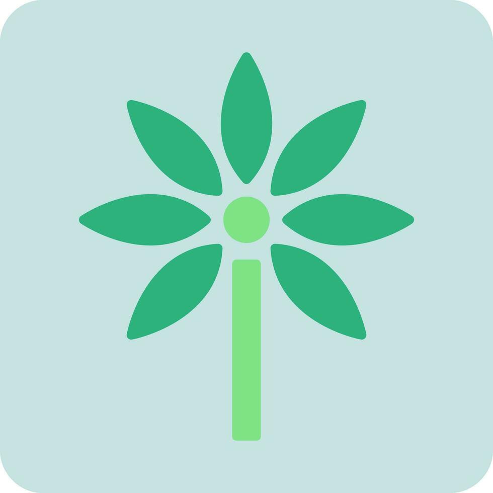 Schefflera Vector Icon
