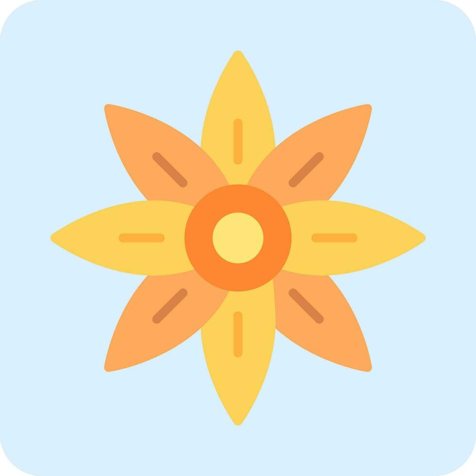 Tiger Lily Vector Icon