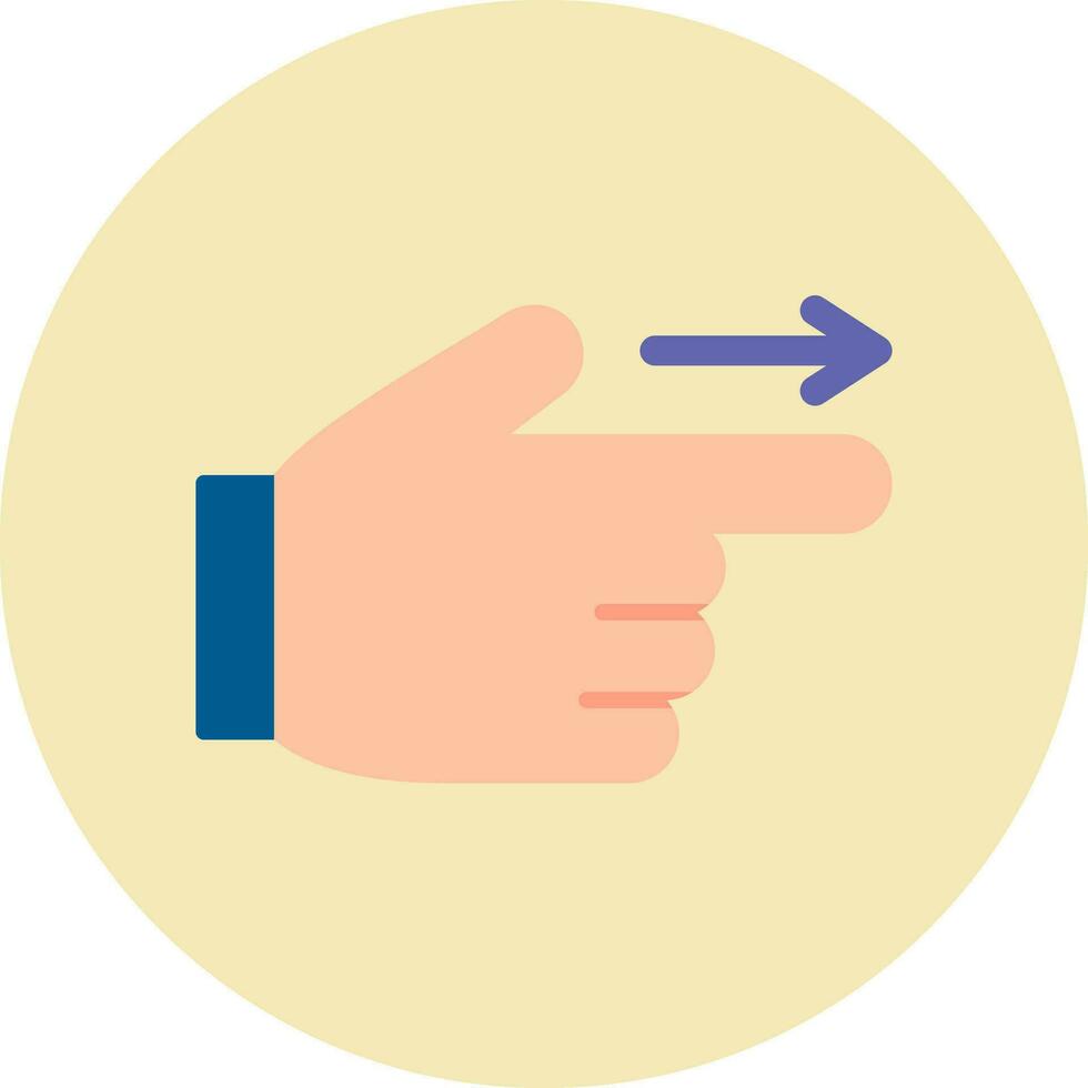 Pointing Vector Icon