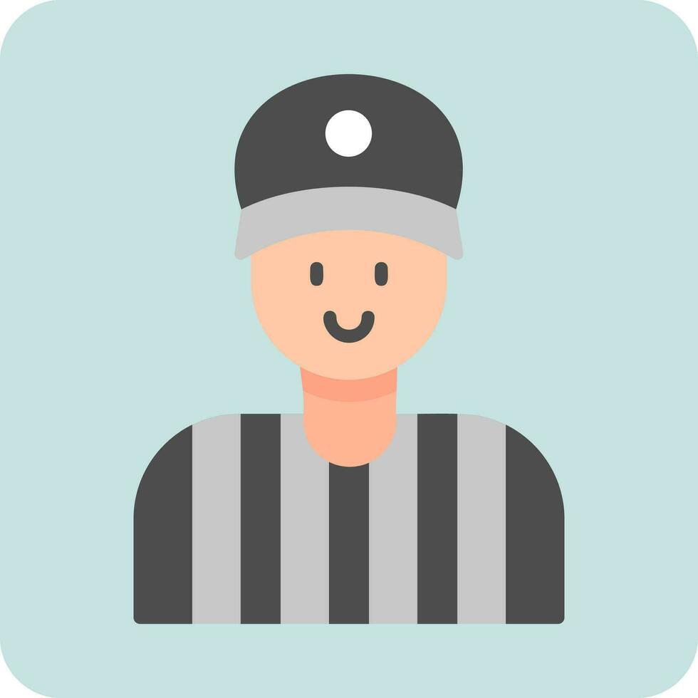 Referee Vector Icon