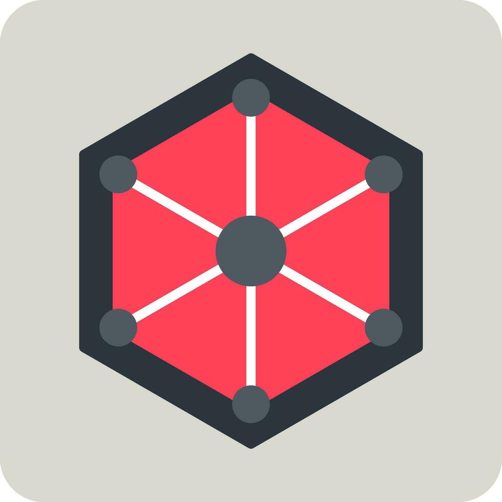 Hexagon Vector Icon