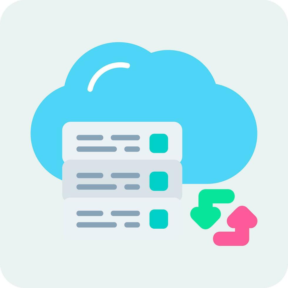 Data Storage Vector Icon