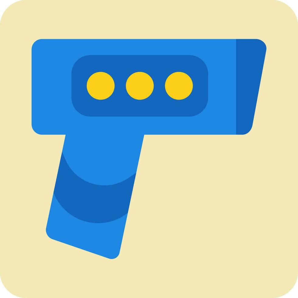 Thermometer Gun Vector Icon
