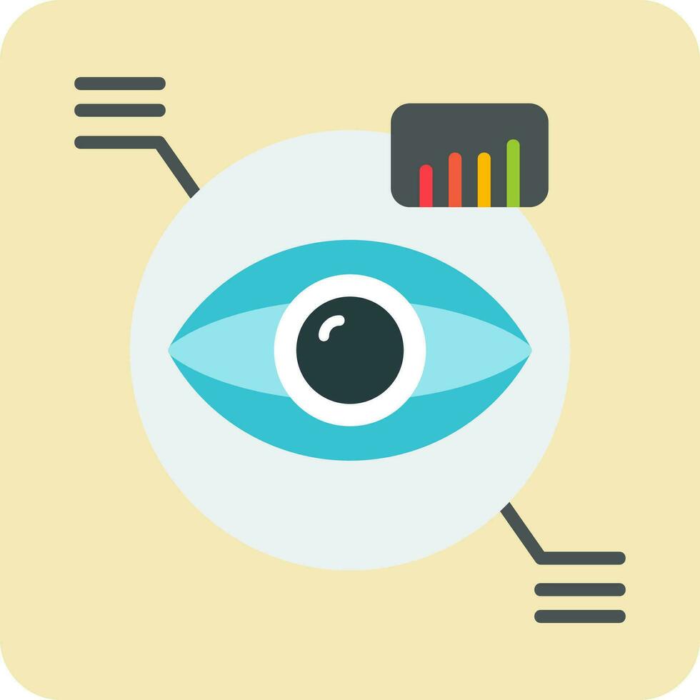 Eye Scanner Vector Icon